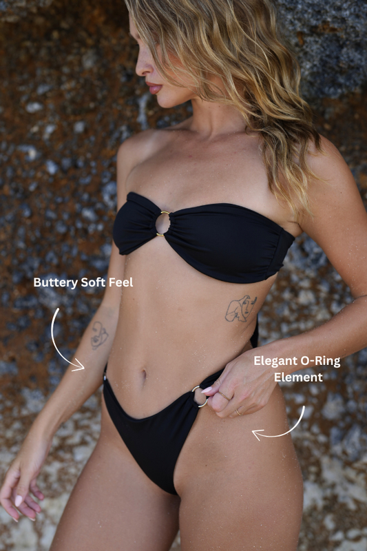 Matte Black Halo O-Ring Bottom