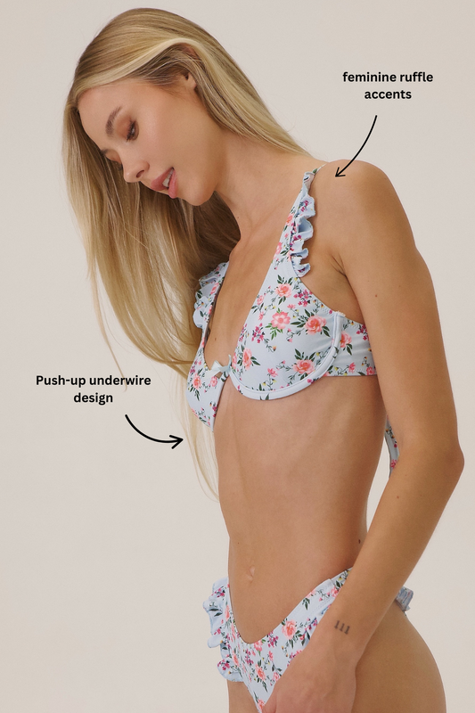 Push-Up Riviera Rose Top