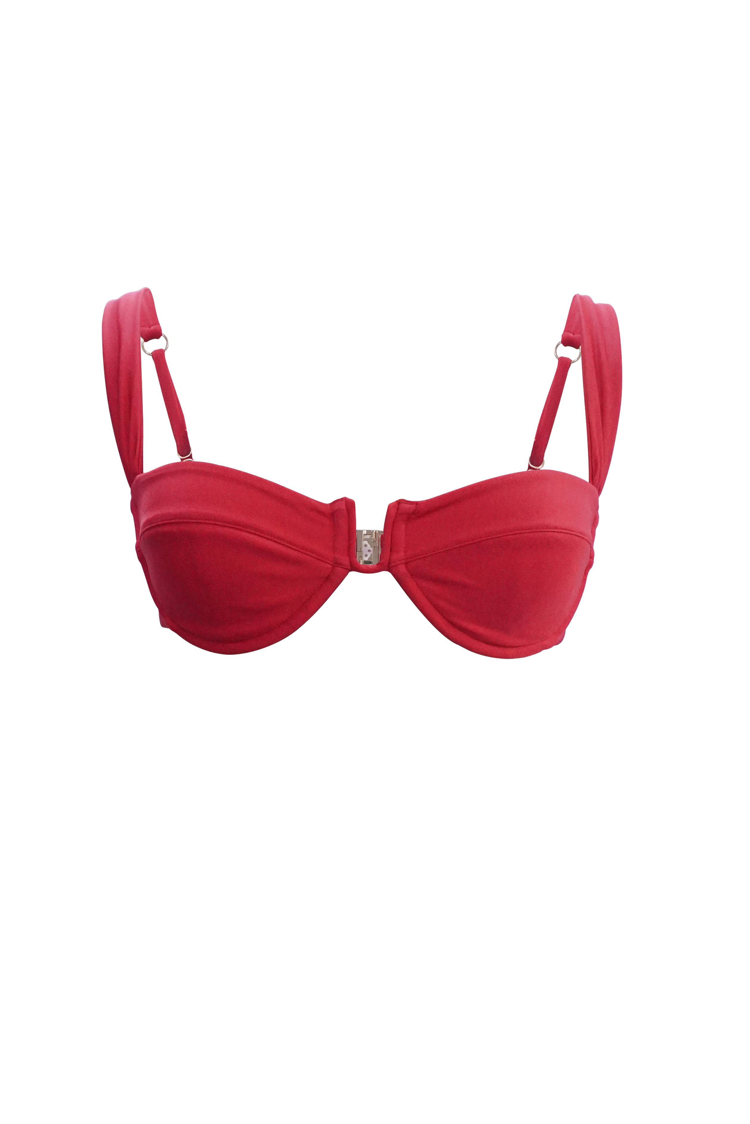 Push-Up Red Siren Top